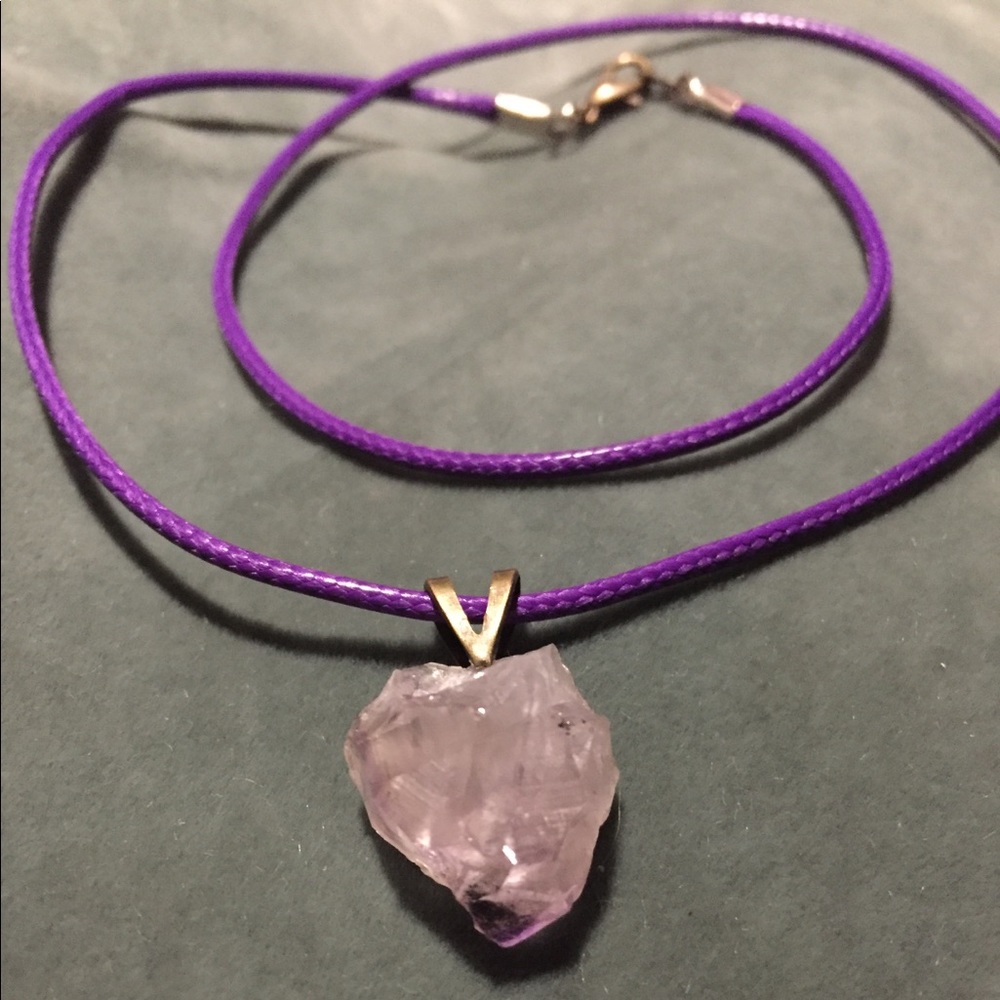 Amethyst necklace